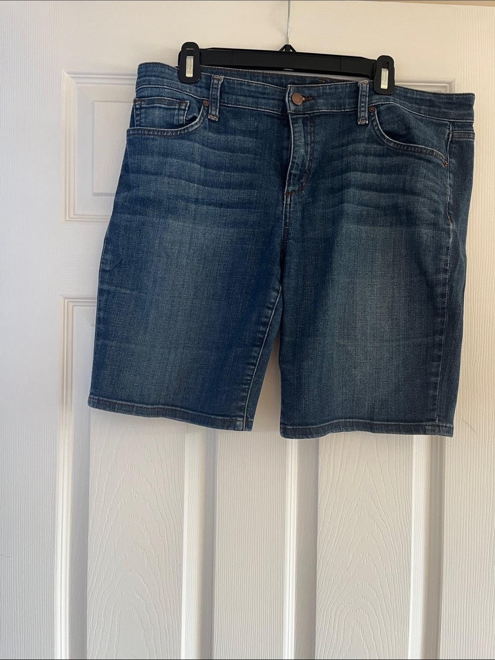 Joe's Jeans blue denim shorts.